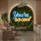 You're So Cool Neon Sign - Custom Flying Discs