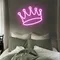 Majestic Pink Crown Neon Sign - Custom Flying Discs