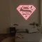 Superman Neon Sign - Custom Flying Discs