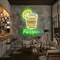 Pub Open Sip Glass Neon Sign - Custom Flying Discs