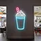 Fizz Glass Neon Sign - Custom Flying Discs