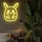 Cute Pikachu Neon Sign - Custom Flying Discs