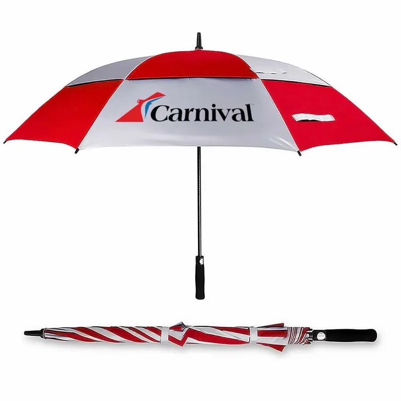 Vented Golf Umbrella - 62 in Arc - Custom Flying Discs