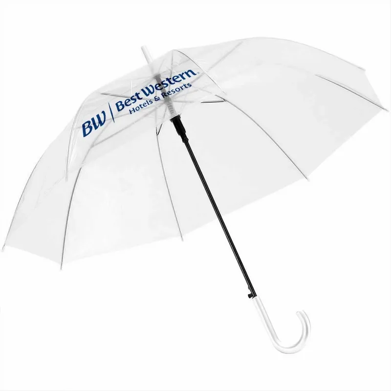 Clear Umbrella - 46 in Arc - Custom Flying Discs