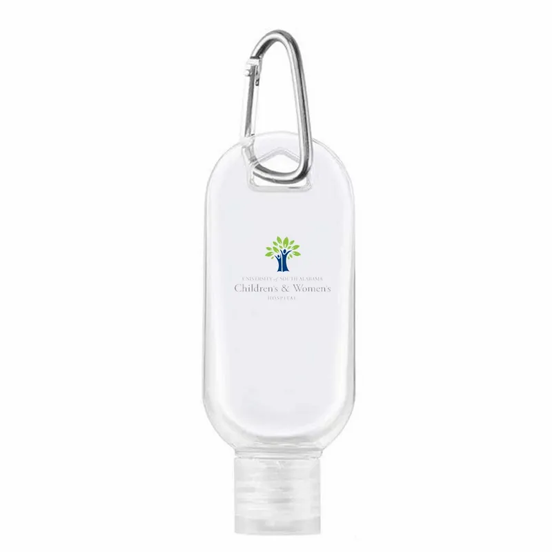 Sanitizer Bottles With Carabiner - Custom Flying Discs