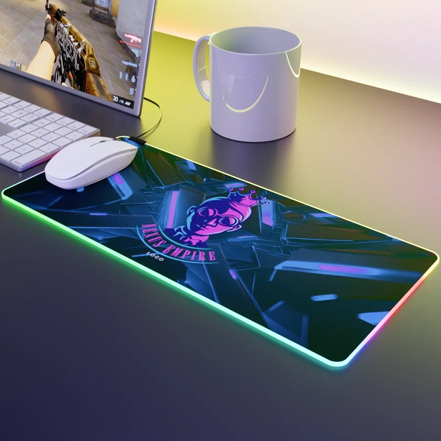 Custom RGB LED Mouse Pad - Custom Flying Discs