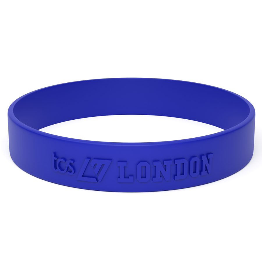 Custom Embossed Wristbands - Custom Flying Discs