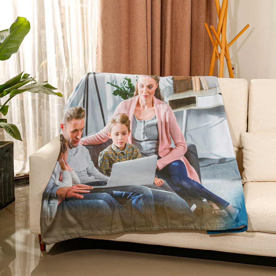 Fleece Blanket - Custom Flying Discs