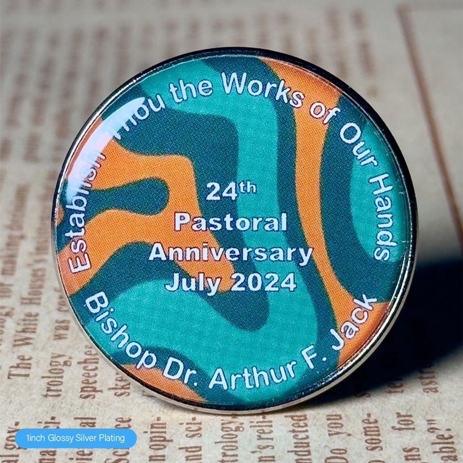 Epoxy Lapel Pin Deal - Custom Flying Discs