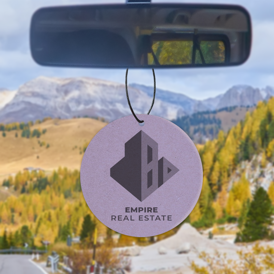 Eco Kraft Paper Air Freshener - Custom Flying Discs