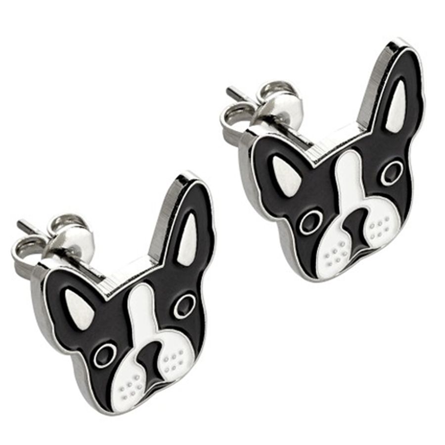 Soft Enamel Metal Earrings - Custom Flying Discs