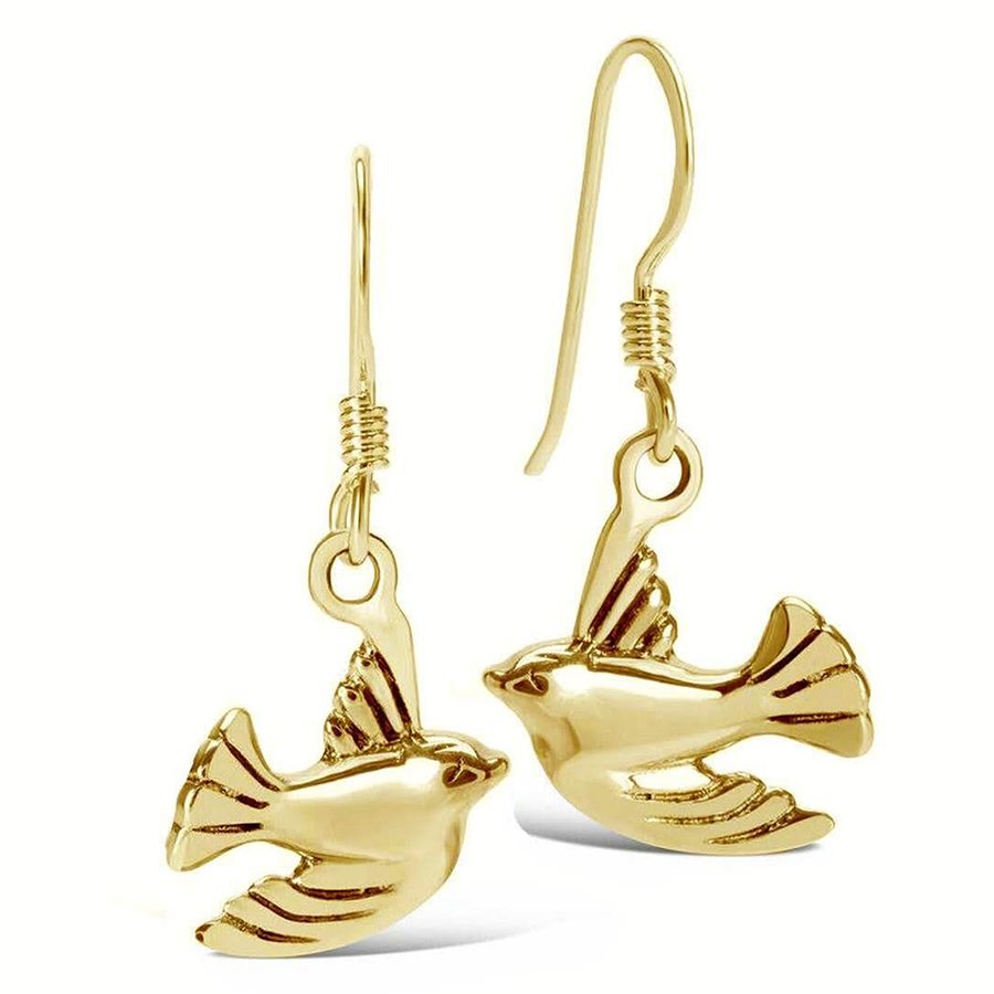 3D Metal Earrings - Custom Flying Discs