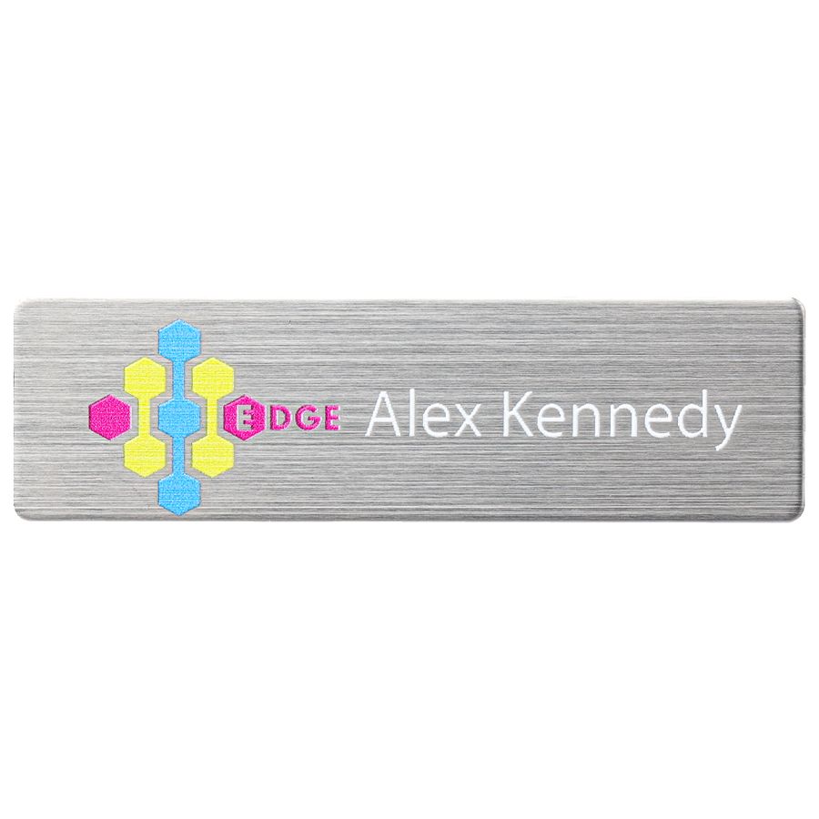 UV Printed Name Badges - Custom Flying Discs