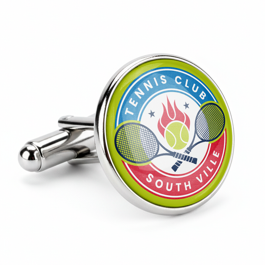 Epoxy Cufflinks - Custom Flying Discs