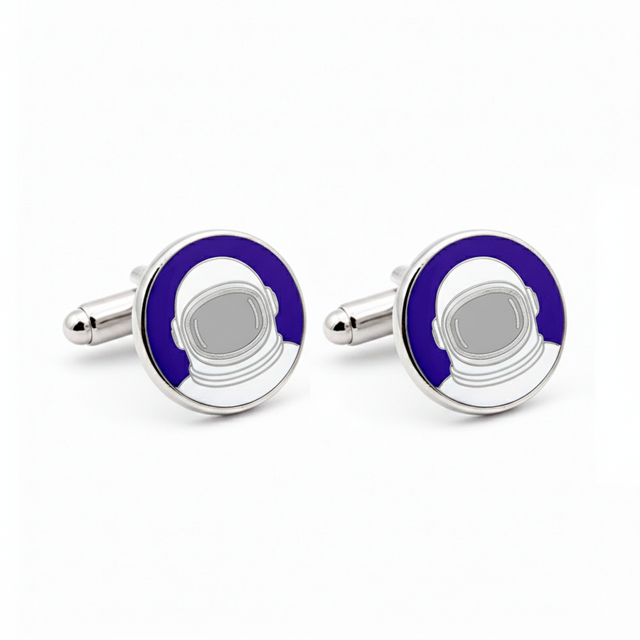 Hard Enamel Cufflinks - Custom Flying Discs
