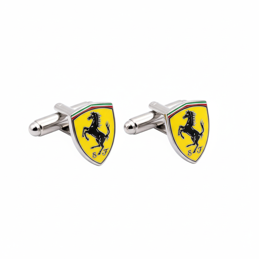 Hard Enamel Cufflinks - Custom Flying Discs