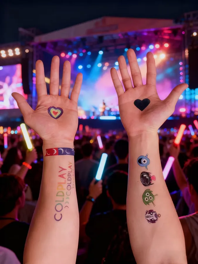 Custom Glitter Tattoos