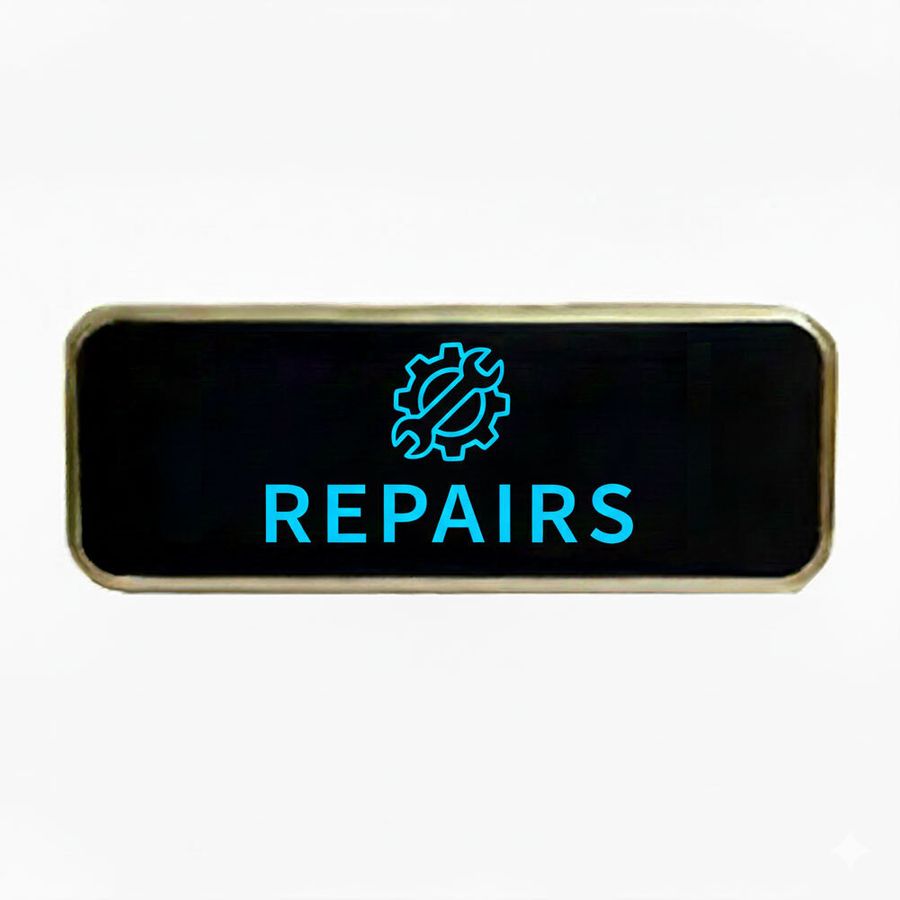 LED Name Badges - Custom Flying Discs