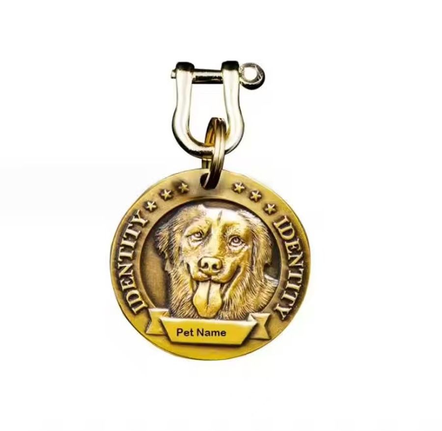 Copper Dog Tags - Custom Flying Discs