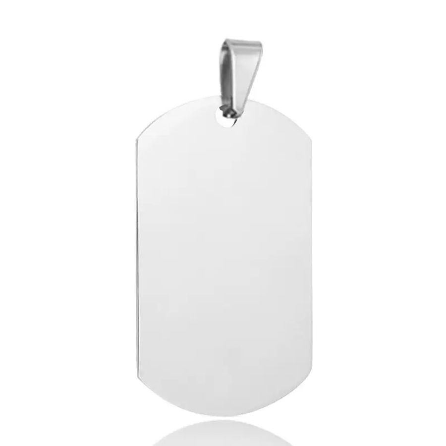 Stainless Steel Dog Tags - Custom Flying Discs