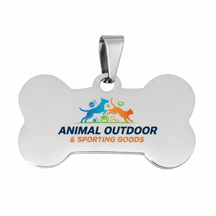 Stainless Steel Dog Tags - Custom Flying Discs