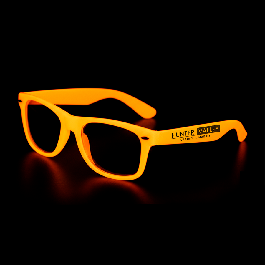 Glow-In-The-Dark Glasses - Custom Flying Discs