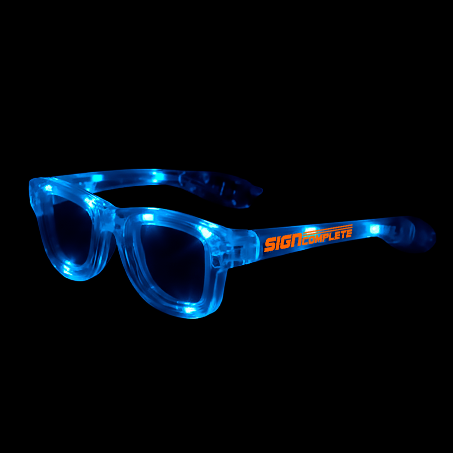 Multicolor Light Up Glasses - Custom Flying Discs