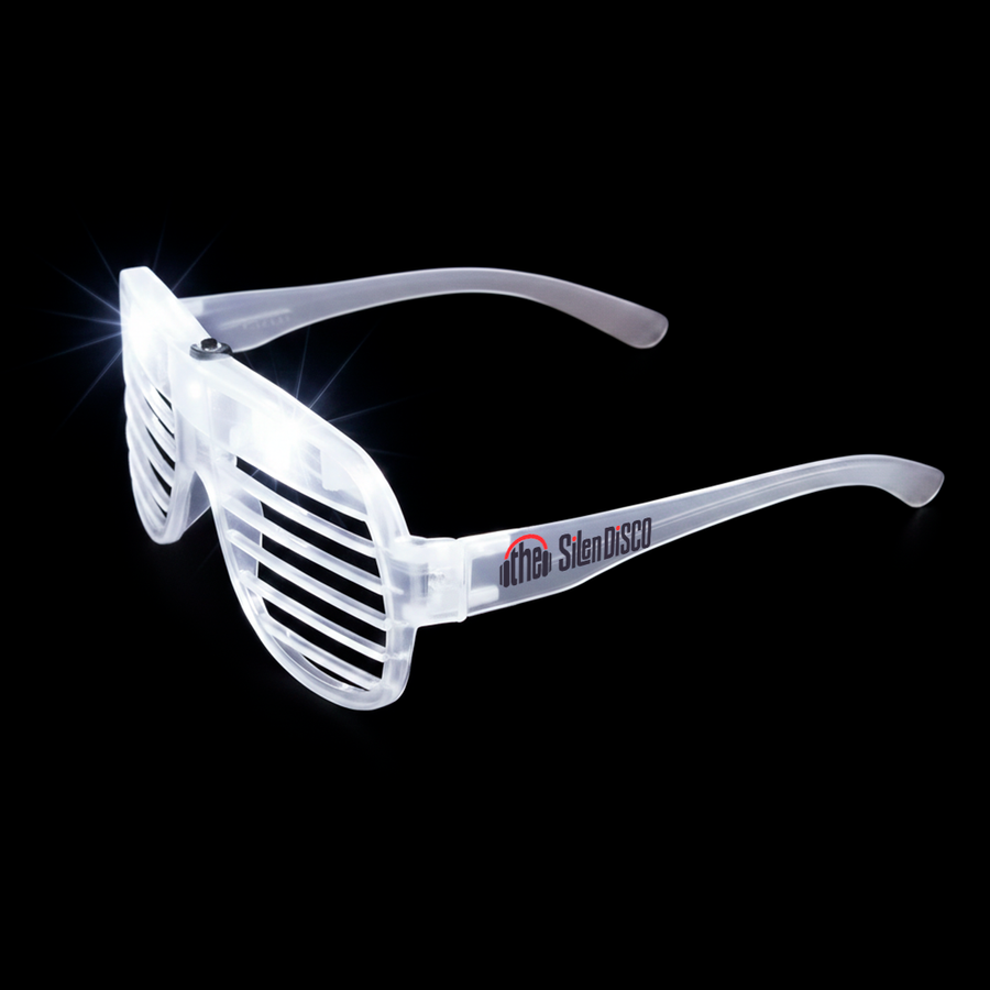 Light-Up LED Slotted Glasses - Custom Flying Discs