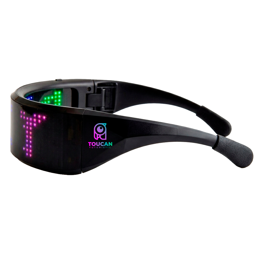 LED Light Up Glasses with Bluetooth - Custom Flying Discs