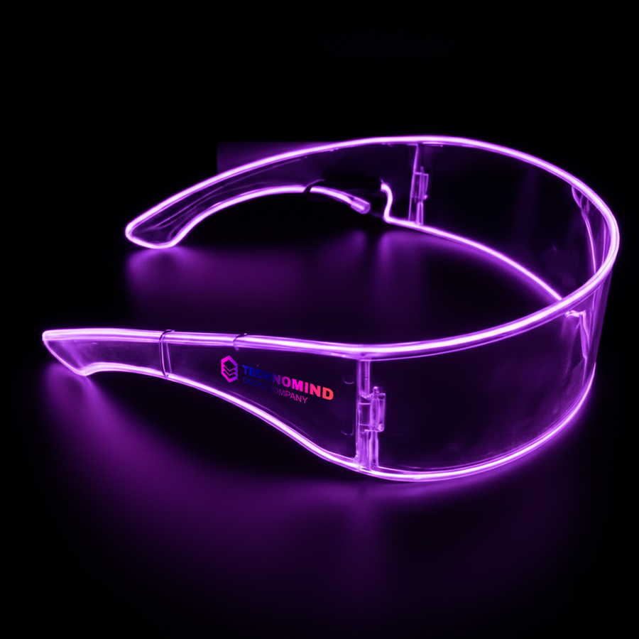 Light Up Cyber Glasses - Custom Flying Discs
