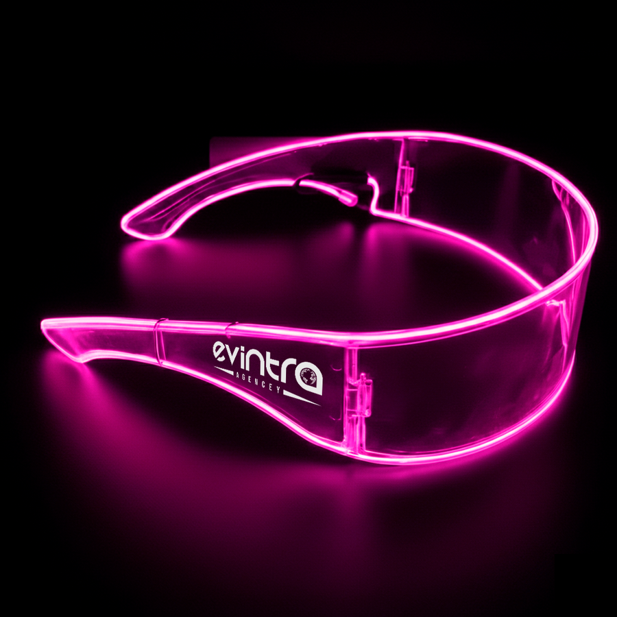 Light Up Cyber Glasses - Custom Flying Discs