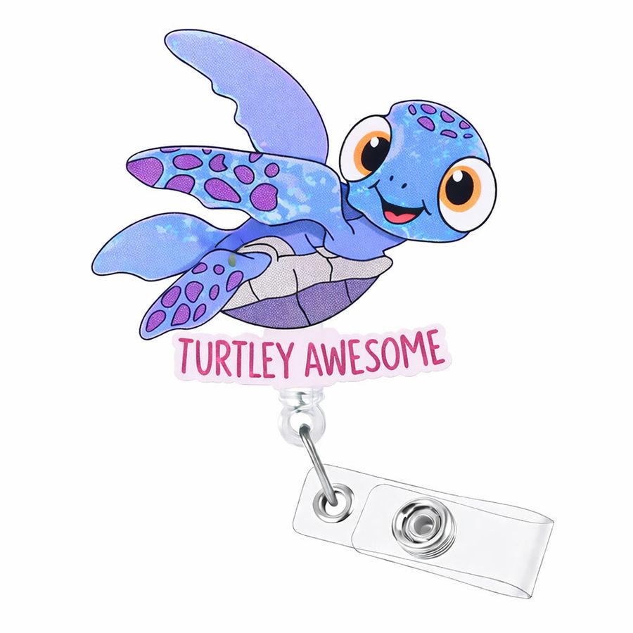 Custom Shape Acrylic Badge Reel - Custom Flying Discs