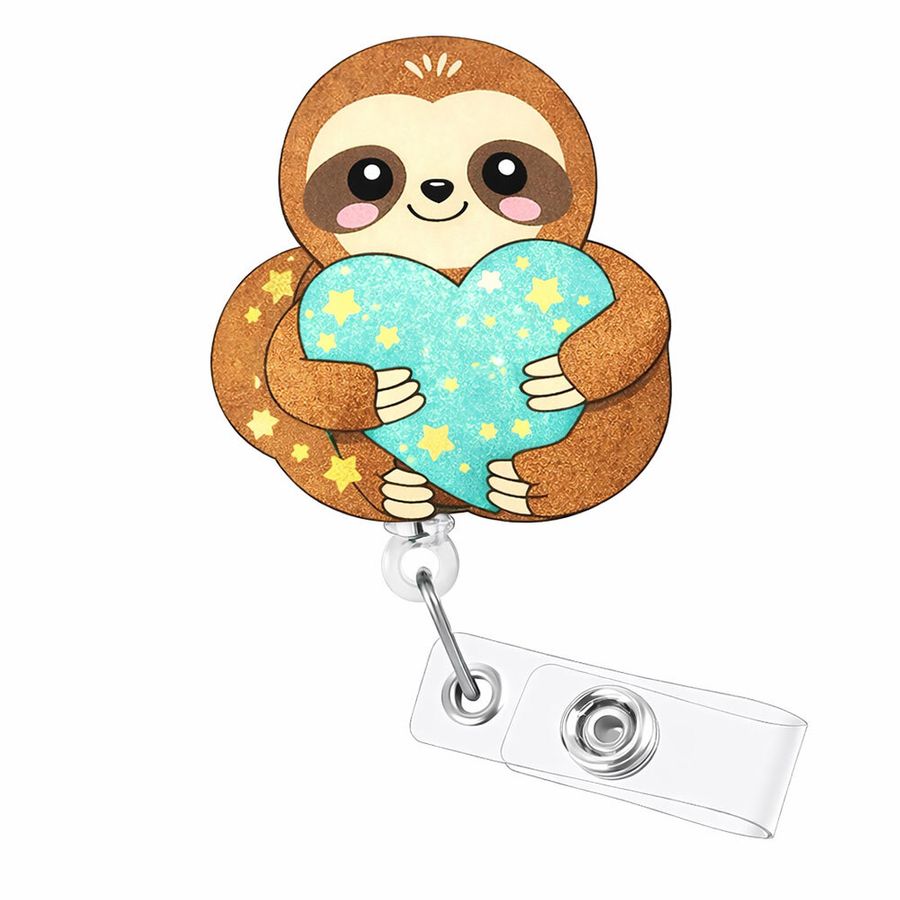 Custom Shape Acrylic Badge Reel - Custom Flying Discs