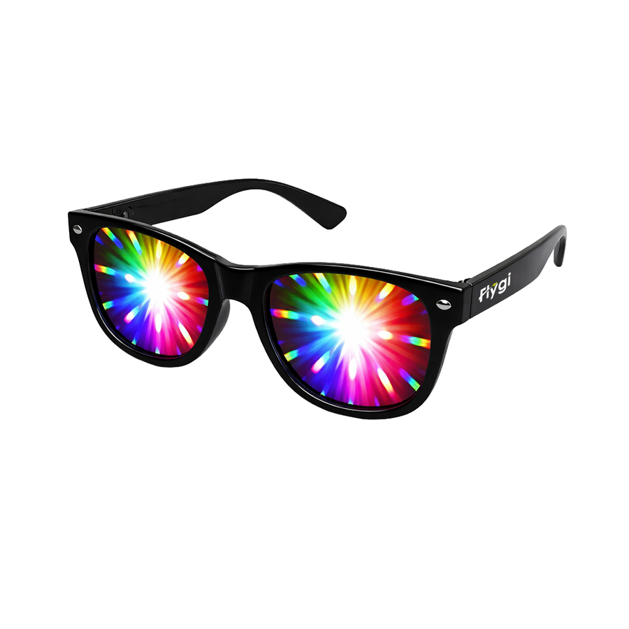 Plastic 3D Fireworks Glasses - Custom Flying Discs