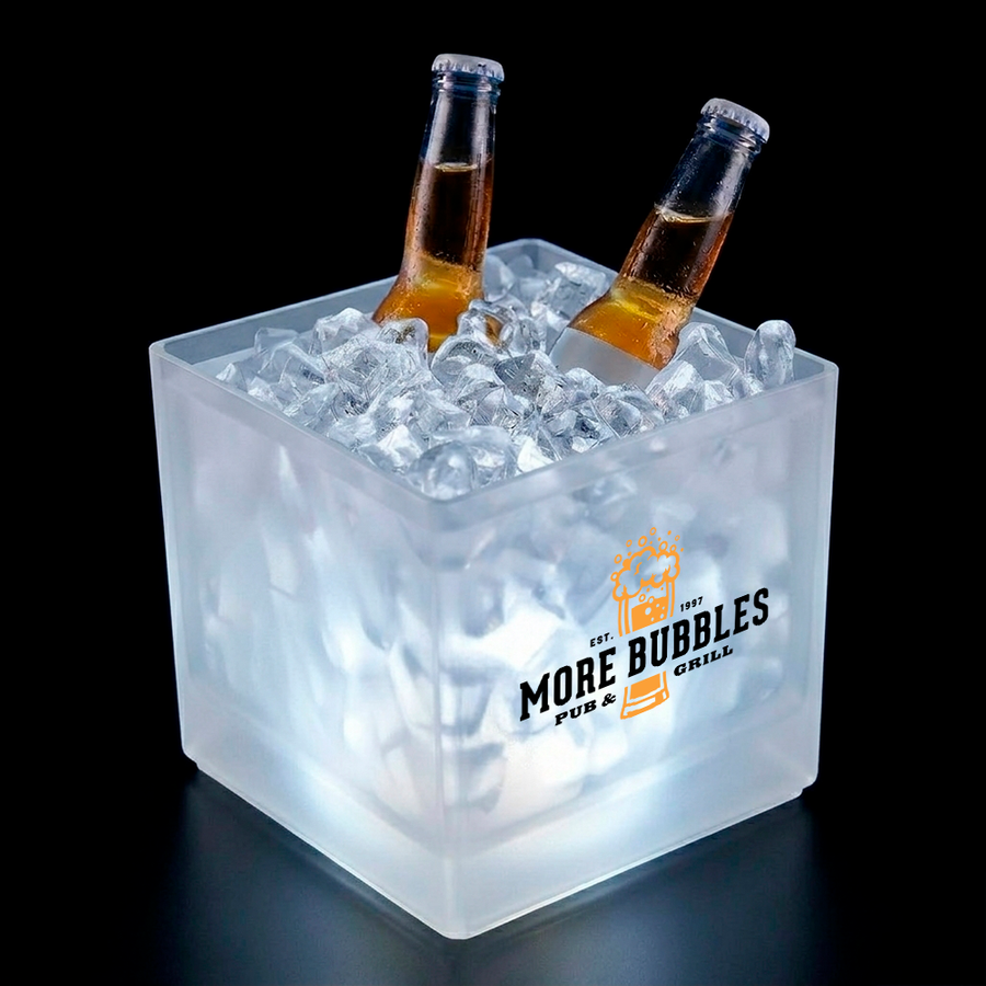 LED Frosted Drink Cubes - Custom Flying Discs