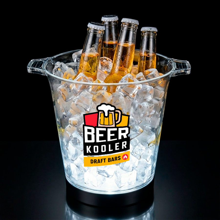 Multi-Color Light-Up Drink Buckets - Custom Flying Discs