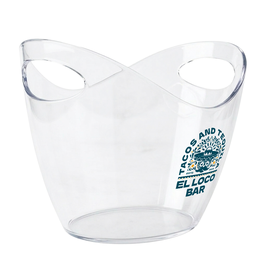 Curved Dual-Handle Drink Buckets - Custom Flying Discs