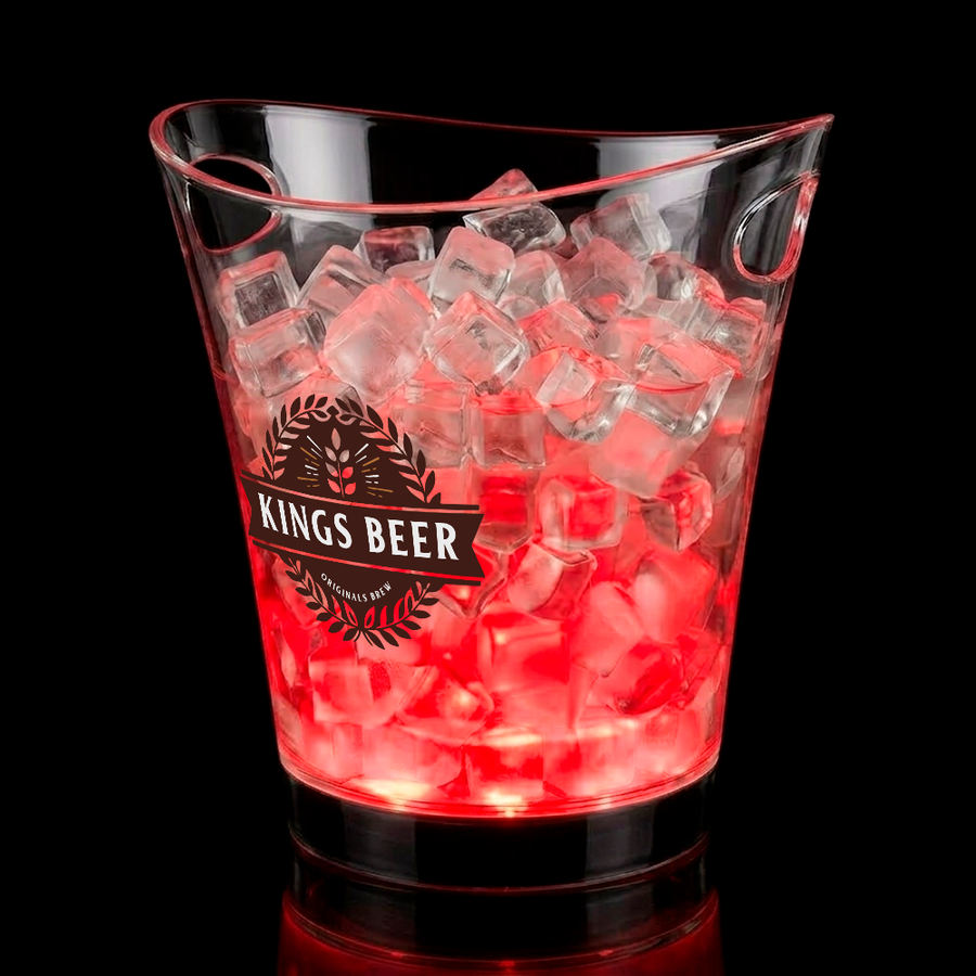 Classic Light-Up Drink Buckets - Custom Flying Discs