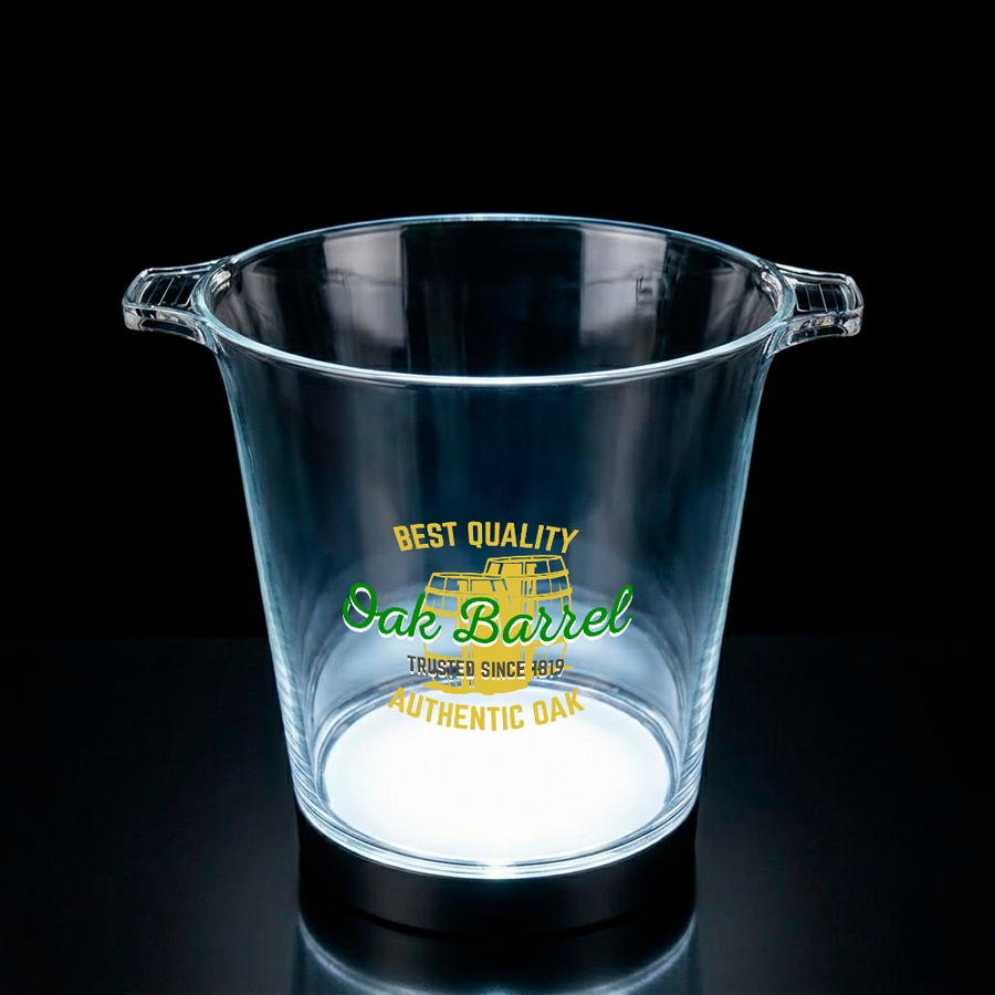 Multi-Color Light-Up Drink Buckets - Custom Flying Discs