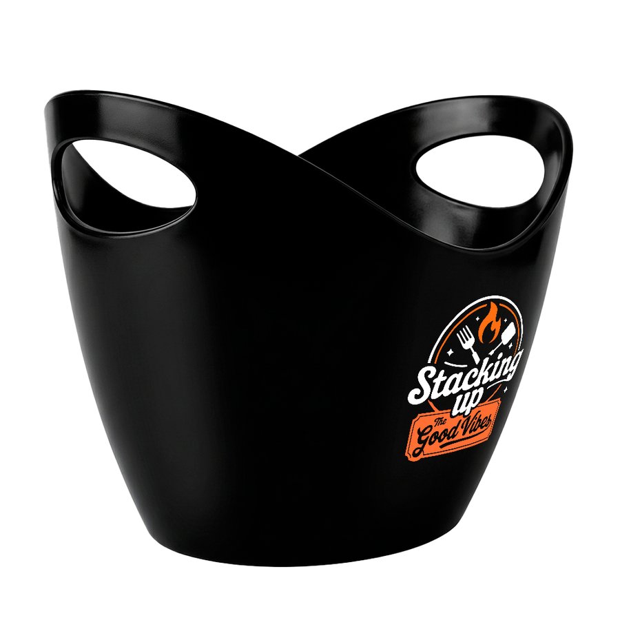Curved Dual-Handle Drink Buckets - Custom Flying Discs