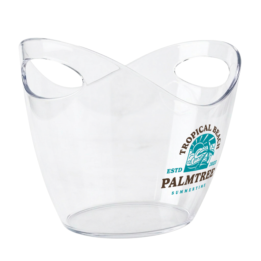 Curved Dual-Handle Drink Buckets - Custom Flying Discs