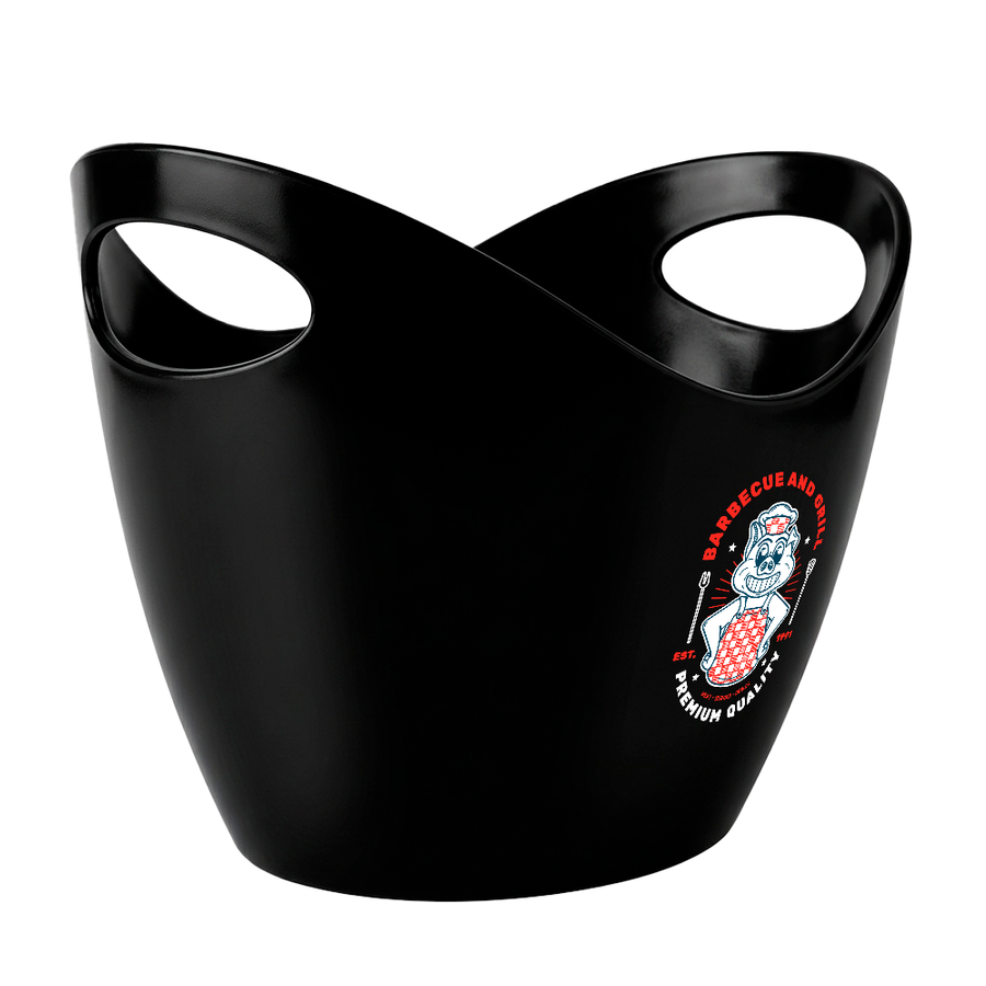 Curved Dual-Handle Drink Buckets - Custom Flying Discs
