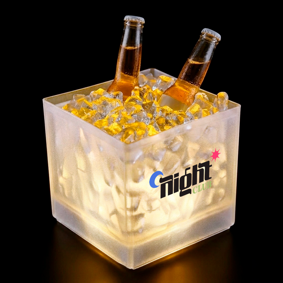 LED Frosted Drink Cubes - Custom Flying Discs