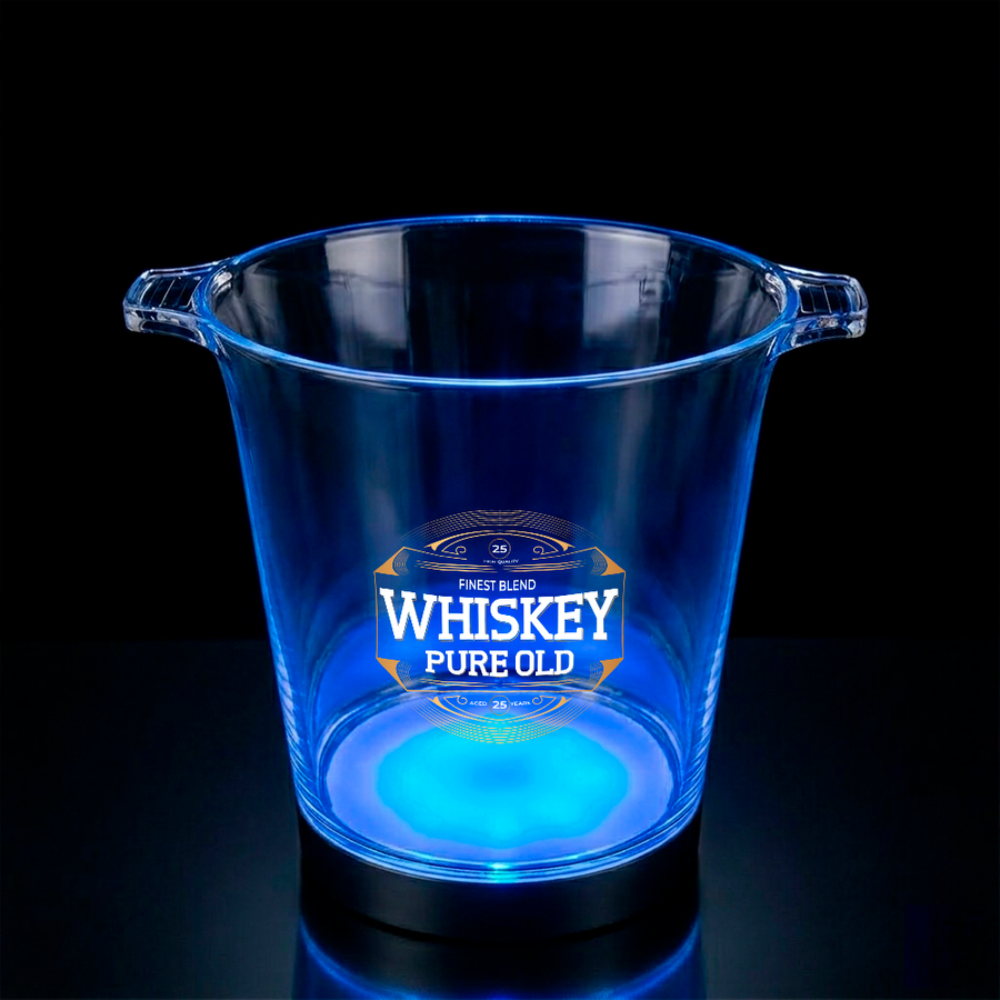Multi-Color Light-Up Drink Buckets - Custom Flying Discs