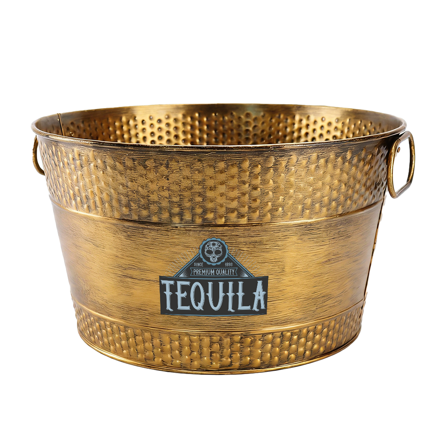 Galvanized Beverage & Ice Buckets - Custom Flying Discs