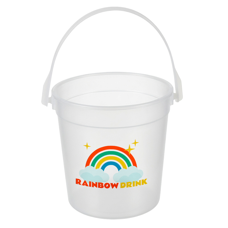 Colored Drink Buckets - Custom Flying Discs