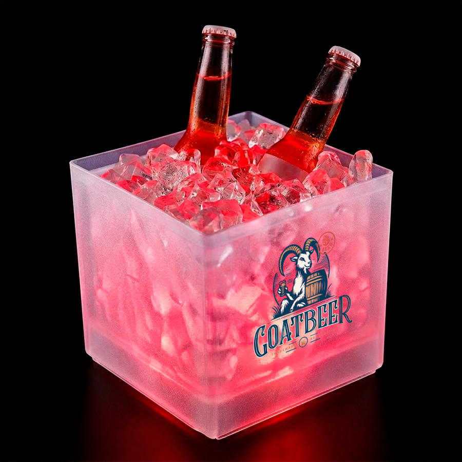 LED Frosted Drink Cubes - Custom Flying Discs