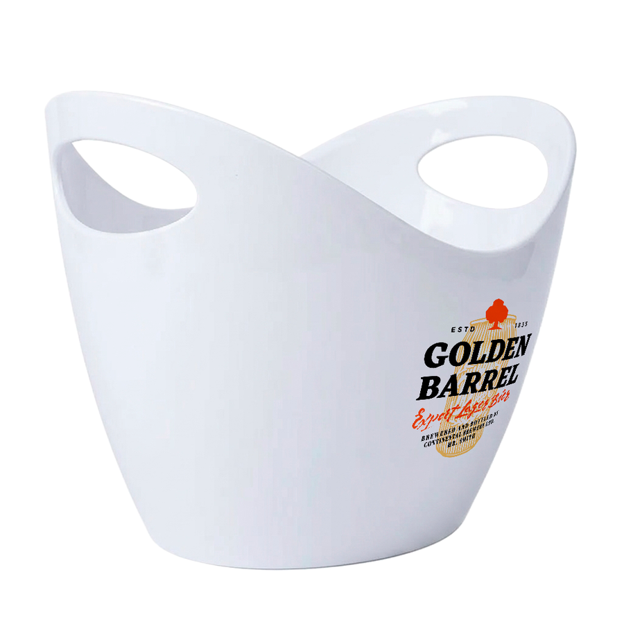 Curved Dual-Handle Drink Buckets - Custom Flying Discs