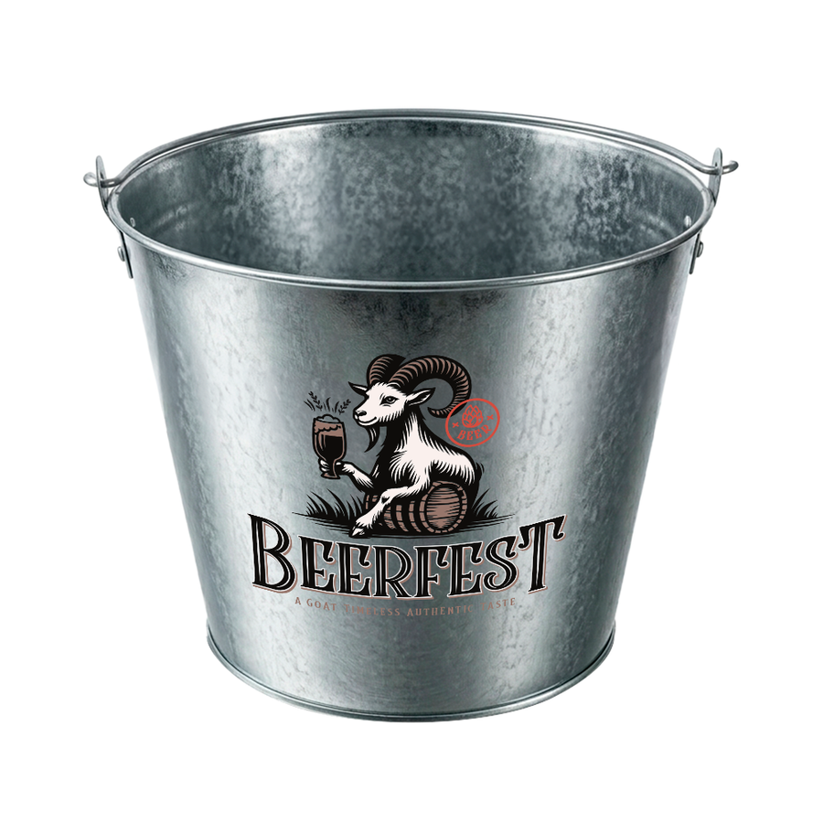 Tinplate Beer Buckets & Opener Combo - Custom Flying Discs
