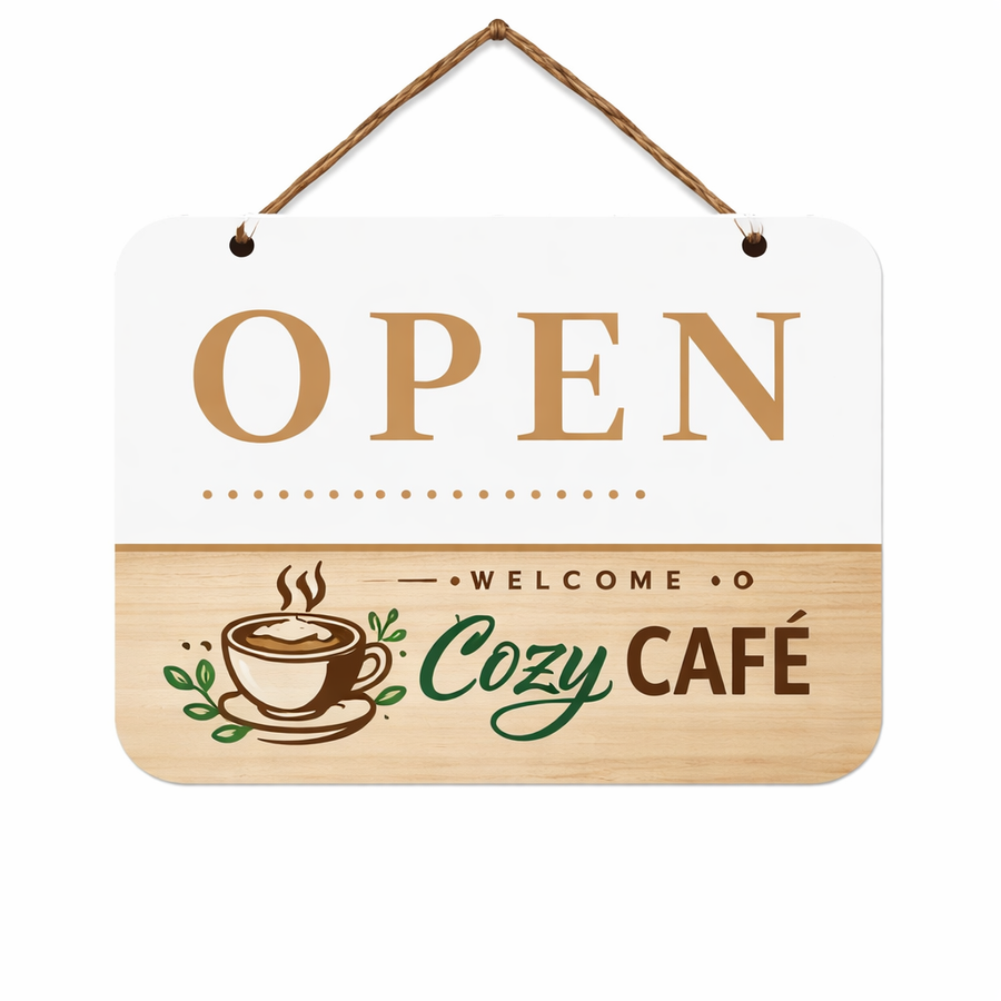 Plastic Hanging Door Signs - Custom Flying Discs